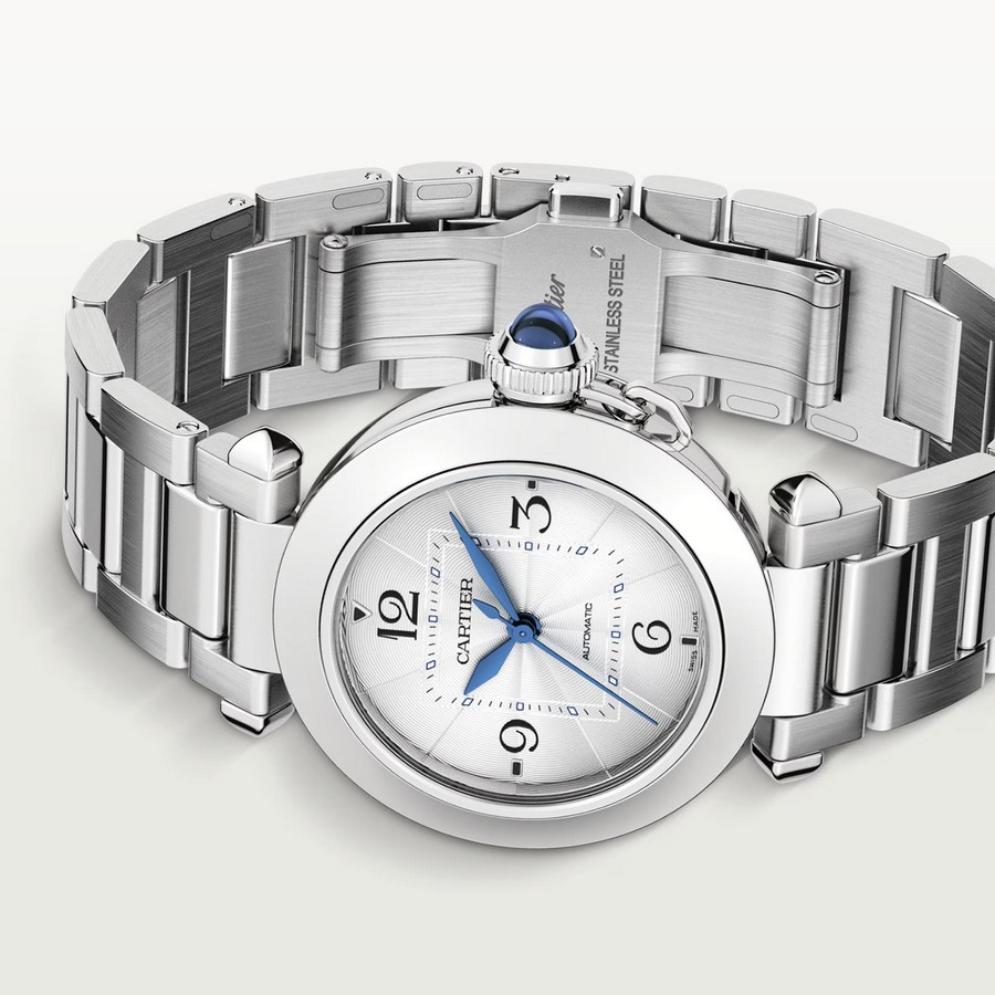 Đồng Hồ Cartier Pasha De Cartier Watch Nữ Xám